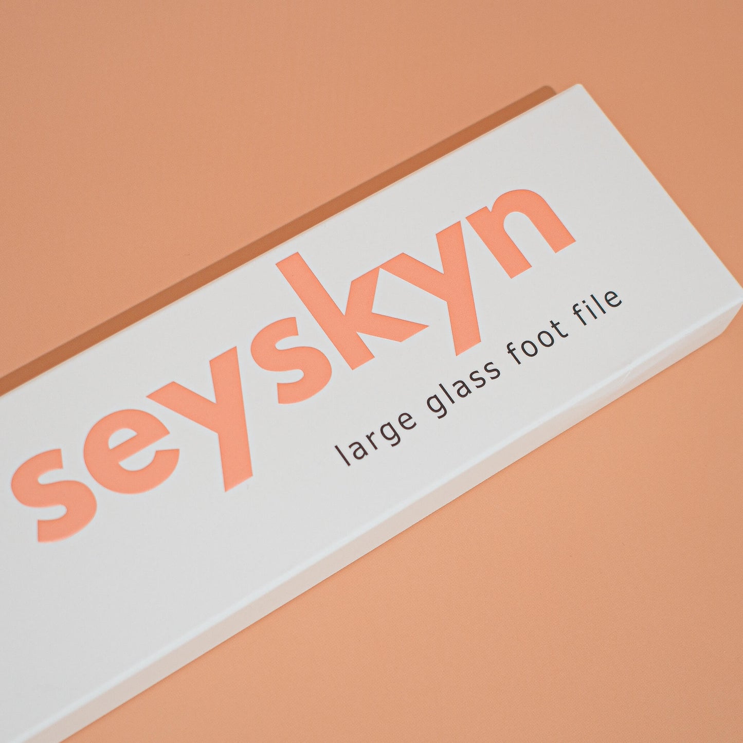Seyskyn Glass Foot File – Nano Technology for Dry, Cracked Feet Small & Large Glass Foot File Bundle