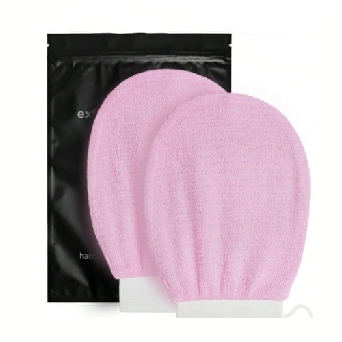 Exfoliating Body Mitt Deep Clean & Silky Smooth Skin 2 Pack